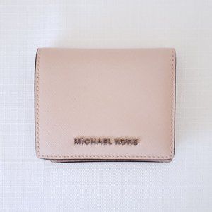 Michael Kors Light Pink Mini Wallet
